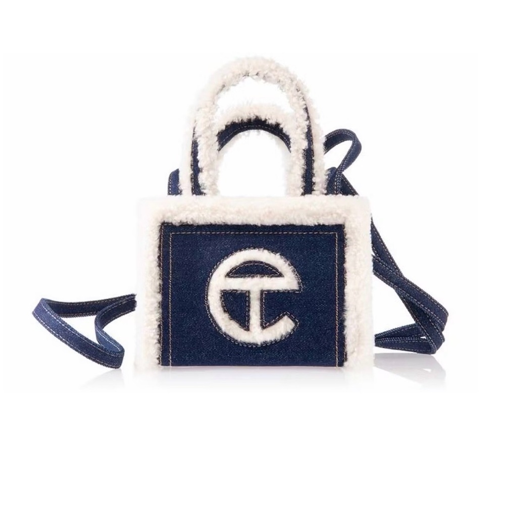 Telfar x Ugg Denim Small Bag